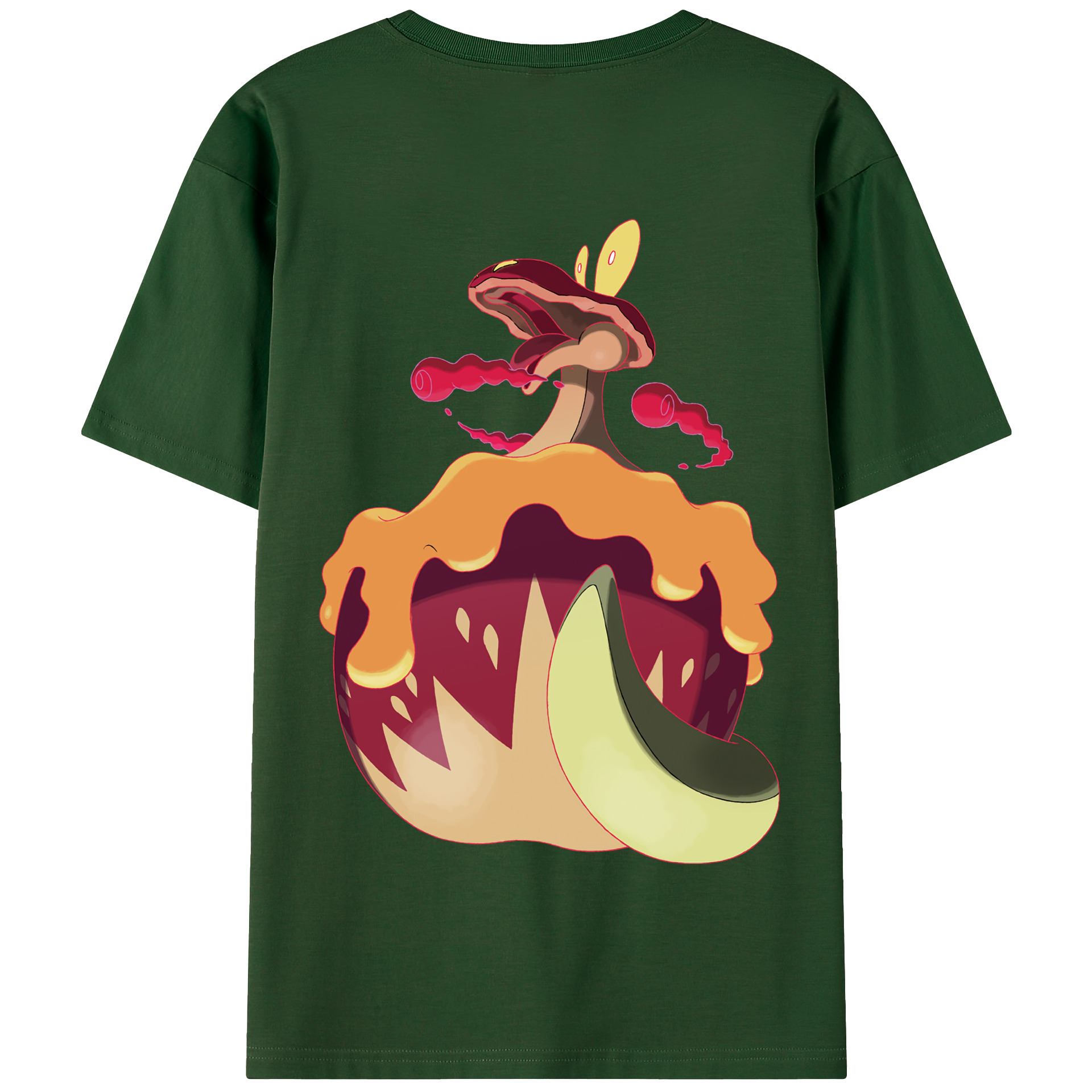 （画像用） ポケットモンスター Pokémon 綿100％半袖Tシャツ（背面プリント）
